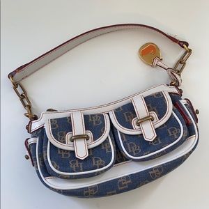 Authentic Dooney & Bourke denim original handbag